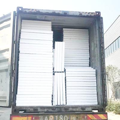 China Heat insulation for cold storage/fireproof and insulated fridge panel/wall/vehicle wall and roof heat insulation sandwich EPS for /chicken/pig prefab house for sale