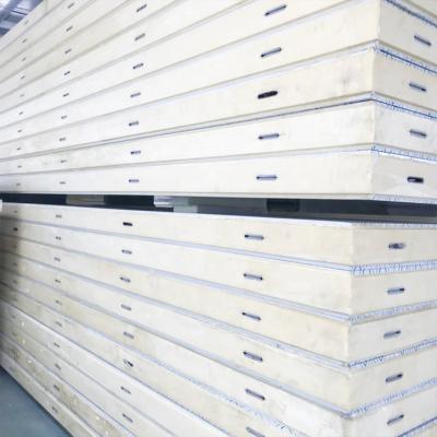 China Cold Room Freezer / Wall / Roof Sandwich Panels CE PUF 380V Adjustable Dimension for sale