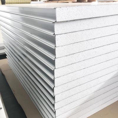 China Heat Insulation For Medium Type Cold Storage / Refrigerator Sandwich Panels / Wall / Vehicle EPS Paneling Interior Wall for sale