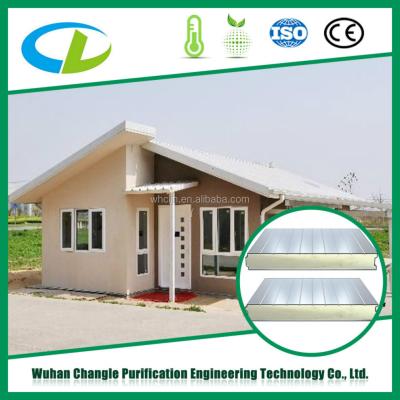 China Prefab Carport Sandwich Panel Homes for sale