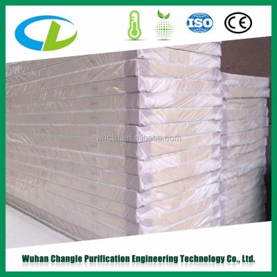 China Easy Operation CE PU Sandwich Roof Panel /polyurethane sandwich panel pur puf sandwich panel for sale