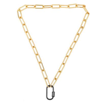 China Newest Selling Simple Design Party Chain Nickel Free Necklace for sale