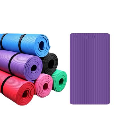 China 2020 New Factory Price Double Yoga Mat Fitness Eco Friendly Gym NBR Modern Custom Made Yoga Mat for sale