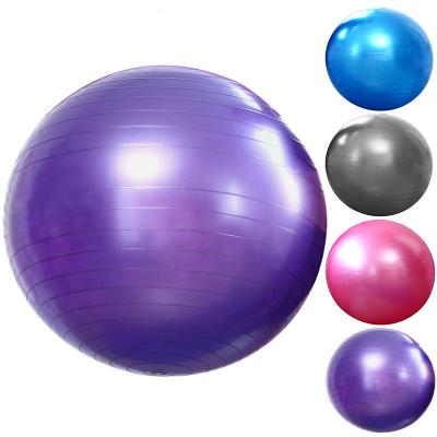 China Anti-shatter 65CM Fitness Yoga Ball Gym Ball Thickened PVC Yoga Balance Overweight Ball for sale