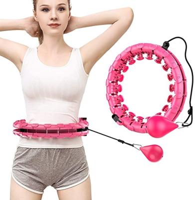 China Low Price Indoor Wholesale Digital Sport Waist Massage Home Fitness Weighted Polynesian Dance Smart Ring Counter for sale