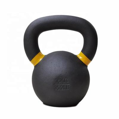 China Universal Kettlebell Powder Coated Cast Iron Kettlebell for sale