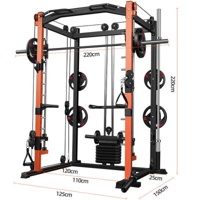 China New Design Fitness Equipment Indoor Adjustable Bench Smith Machine Multifunctional Home Gym for sale