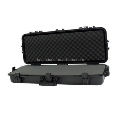 China Double grip gun case current zone army injection ip67 plastic waterproof box shockproof dustproof shockproof for sale