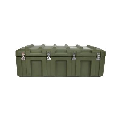 China OEM Black Plastic Shockproof Shockproof Waterproof Carrying Plastic Military Tool Box 110X53X38cm for sale