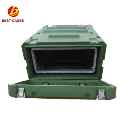 China Half 4u Rack 19 Inch Waterproof Shockproof Rack Mount Case Shockproof Case for sale