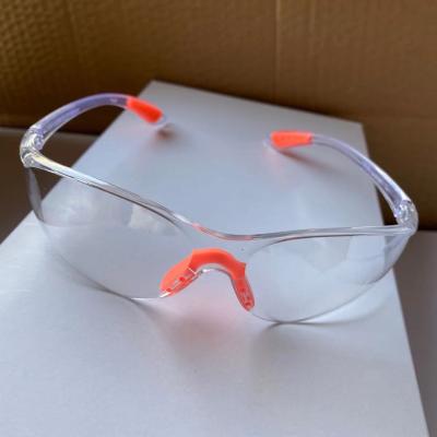 China Cheap Protective Work Gold Rimless Sunglasses Industrial Welding Glasses Protective Safety Glasses Eyewear for sale