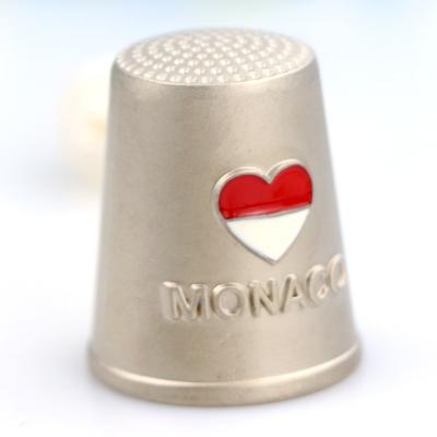 China Home Decoration Custom Design Handmade Metal Sewing Finger Collectable Travel Souvenir Thimble for sale