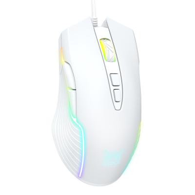 China Hot Selling China Gaming USB Wired Computer Mouse RGB Optical Ergonomic Backlit Gaming Mouse for sale