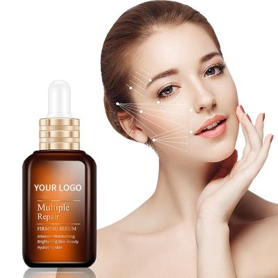 China Custom Korean Skin Revitalizer Skin Care Polypeptide Firming Serum Private Label Organic Vegan Pore Tightening Six Peptide Serum for sale