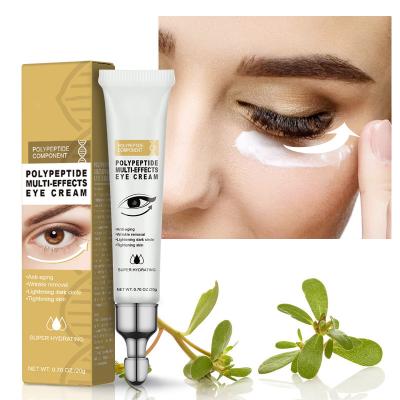 China Anti-Puffiness Suppliers Custom Remove Dark Circles Bag Natural Wrinkle Eye Cream Private Label Snake Venom Peptide Anti-Wrinkle Eye Cream for sale