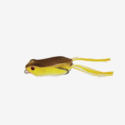 China Frog Lure Bass Fishing Frogs Topwater Fishing Lure Body Soft Swimbaits Weedless 55mm 13g Cavity for sale