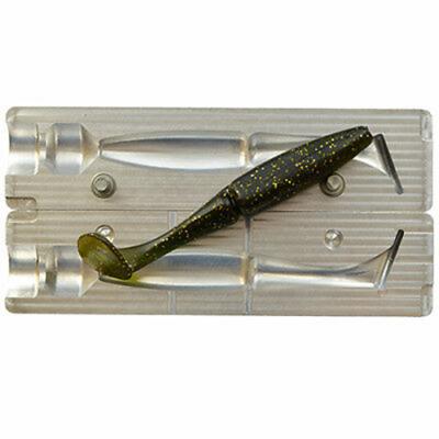 China Handmade mold cnc machined plastic lure soft fishing worm handmade swimbait bait aluminum molds for sale