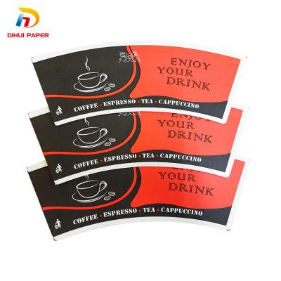 China Wholesales Disposable Paper Cups Single/Double PE Coated Raw Material 150GSM-320GSM Coated Logo Printing Paper Cup Fans Customized for sale