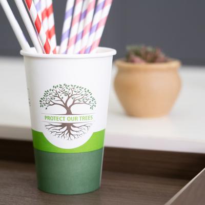 China Eco-Friendly Biodegradable Success PLA Biodegradable Paper Cups for sale