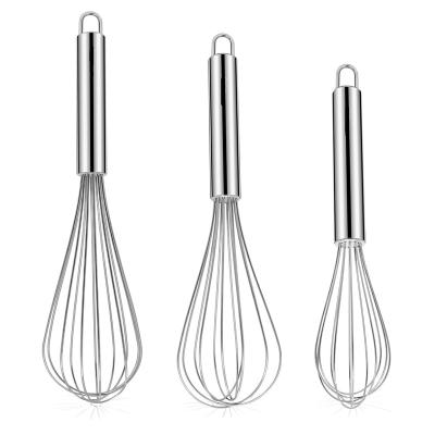 China Home Kitchen Cooking Stainless Steel Whisk Set 8