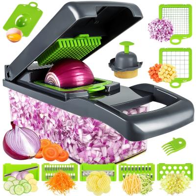 China Sustainable Vegetable Chopper, Pro Onion Chopper, Multifunctional 13 in 1 Food Chopper, Kitchen Vegetable Slicer Dicer Cutter,Veggie Chopper for sale