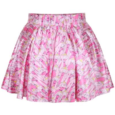 China 2015 Lady Skirt Maternity Pink Cartoon Sublimation Printing Mini Skirt High Quality N13-7 for sale