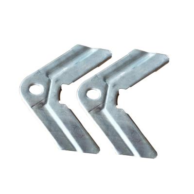 China Modern High Quality Duct Flange Corner Sheet Metal Stamping Parts HVAC Duct Corner for sale