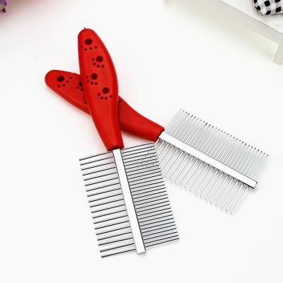 China Viable Hot Selling Double Side Dog Comb for sale