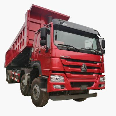 China Cheap Sale Sinotruk Used Howo 8 * 4 40 60 Ton Diesele Engine Dumper Used Cargo Dump Trucks Euro 3 > 8L for sale