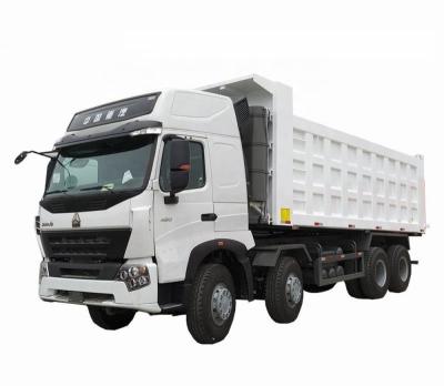 China China high quality sinotruck howo 8*4 12 60 ton wheel 375hp used mini cargo dump truck for sale > 8L for sale