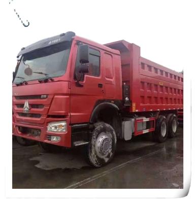 中国 Sell ​​manual used dump truck howo diesel dump truck > 8L 販売のため