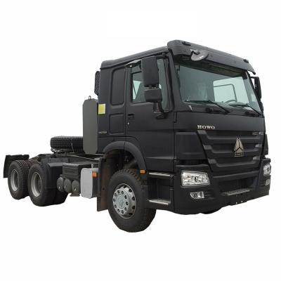 China Sino 371 Sinotruk tractor truck head 6x4 used tractor trucks custom color diesel tractor truck 6.8*2.5*3.1 for sale