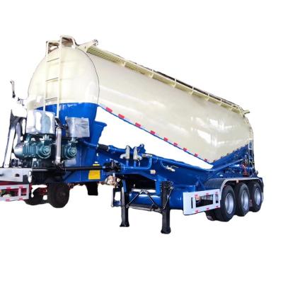 Cina Heavy Duty Fly Ash Silo Truck Trailer 3 Axle 40Tons Bulk Cement Tanker Truck Trailer For Sale in vendita