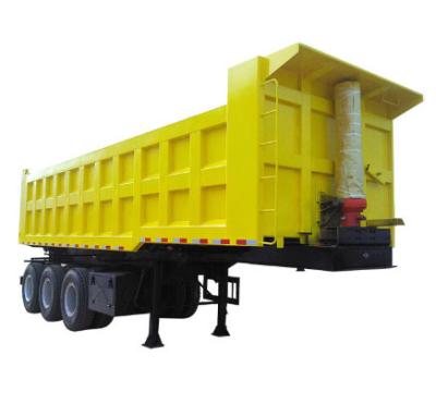 China Truck Trailer Wholesale China Made Hydraulic Lift Dump Truck Semi Truck Custom Trailer zu verkaufen