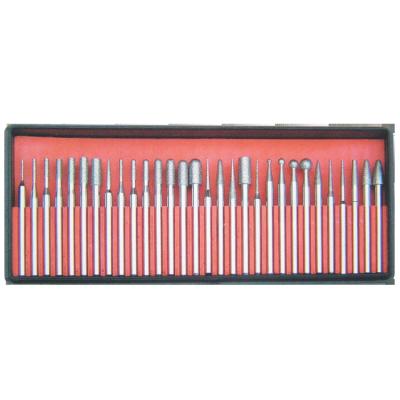 China Diamond Grinding Head / Diamond Tools Rubber Set For Grinding And Needle 30 Pcs for sale