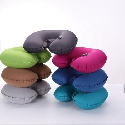 China Magnetic Fashionable Milk Travel Neck Silk U Shaped Pillow for sale