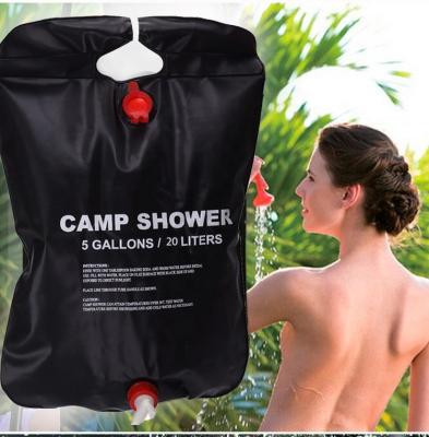 China Eco - Friendly Outdoor / Portable Shower Bag 20L Portable Camping Shower Bag for sale