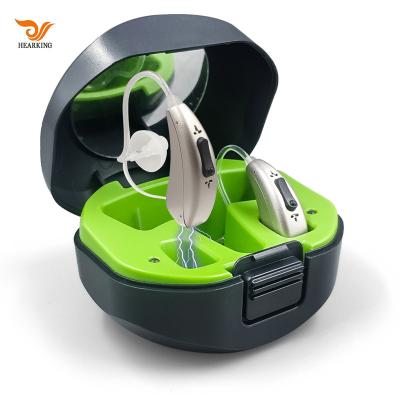 China Wholesale BTE China BTE Rechargeable Digital Sound Canceling Hearing Aid For The Deaf for sale