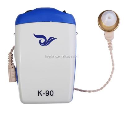 China pocket model hearing aid battery case cheap portable hearing aids for sale k-90 for sale