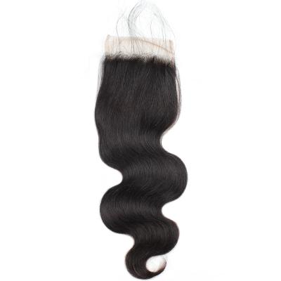 China Newcomers Barely Rejection Thick Soft Soft Foam Wholesale Color 4x4 Snap Closure Hair Wigs With Closure for sale