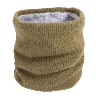 China Winter Warm Plush Outdoor Running Ski Walking Striping Outdoor Tube Scarf Neck Cuff for sale