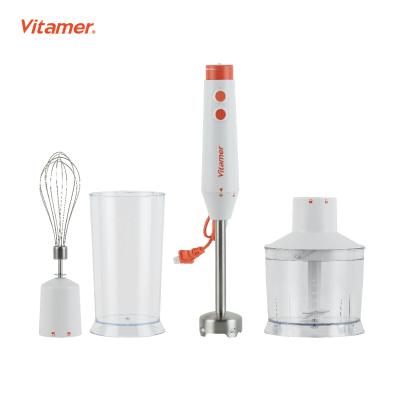 China Matte 2021 New Arrival Multi-Purpose Kitchen Multi Vitamer Blender Food Blender Stick Electric Handheld Juicer White for sale