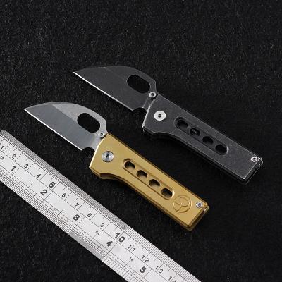 China Outdoor Tools All Home Steel Travel Knife Pea Handle Rescue Folding Knife Portable Outdoor Hunting Survival Field Knife for sale