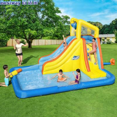 China Big Little Kids Birthday Party Backyard School Amusement Park Party Castle Inflatable Water Park Water Slide Home Retail Playground Rental for sale