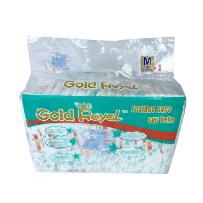 China matte plastic bag for baby diaper for sale