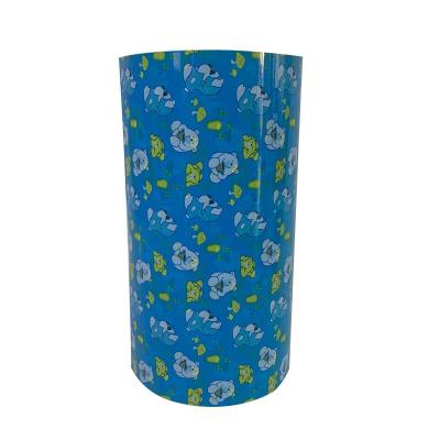 China OEM pp embroidered diaper printed tape for pp tape side diaper raw material for baby diapers for sale