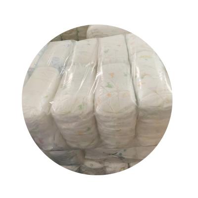 China Factory Reject Cute Babies Embroidered Grade B Baby Disposable Diapers In Bales for sale