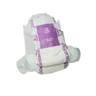 China Wholesale Adult Incontinence Pulp Fluff Embroidered Hot Selling Adult Diaper Diaper For The Elderly for sale