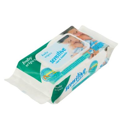 China Wholesale Biodegradable Organic Bamboo Tissue Paper Clean Baby Water Skin Care Custom Wet Wipes for sale