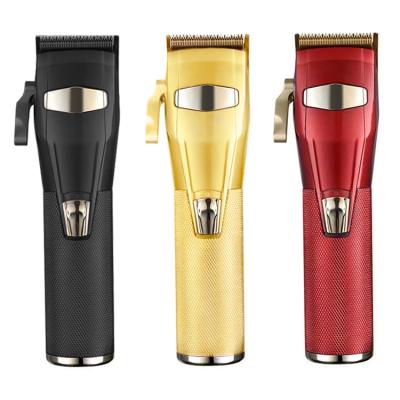 China New Outdoor Designed Professional Cordless Rechargeable All Metal Hair Trimmer For Men Clipper for sale